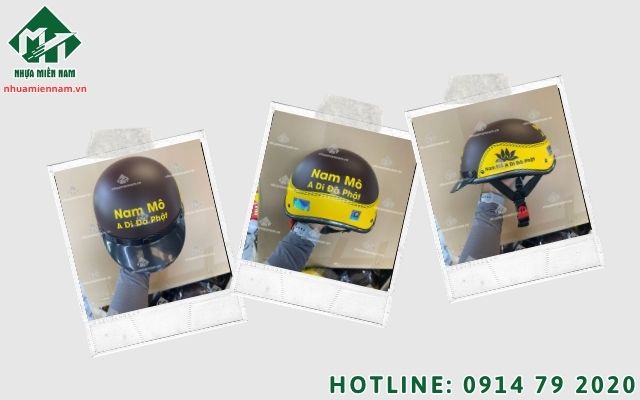 Bảo mật thông tin thiết kế mẫu độc quyền cho các đối tác đặt nón bảo hiểm làm quà tặng tri ân