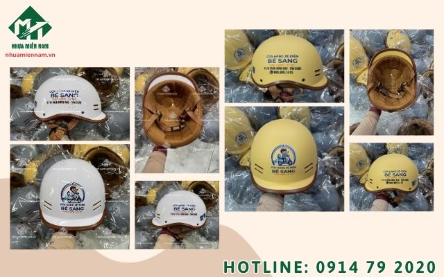 Các kỹ thuật custom nón bảo hiểm giúp nâng tầm giá trị món quà