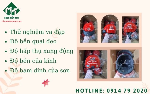 Các tiêu chuẩn kiểm định chất lượng (CR) cho nón bảo hiểm doanh nghiệp
