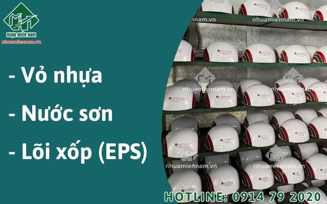 Cách kiểm tra chất lượng nước sơn và vỏ nhựa khi đặt sỉ nón bảo hiểm