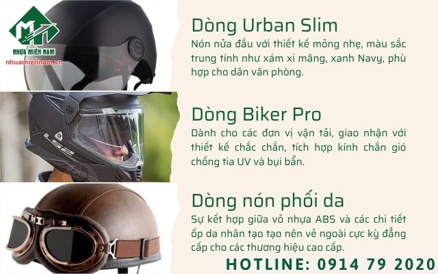 Cập nhật các mẫu nón bảo hiểm đẹp 2026