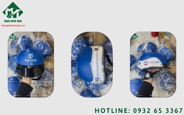 Đảm bảo độ sắc nét hình ảnh thiết kế tại xưởng in logo nón bảo hiểm chuyên nghiệp