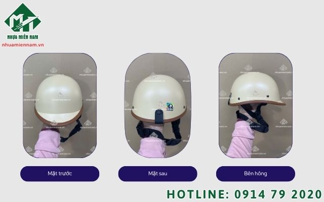 Đặt nón bảo hiểm làm quà tặng tri ân cho các hợp đồng bảo hiểm nhân thọ giá trị cao