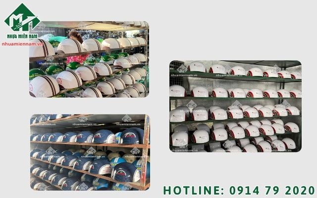 Giải pháp phân phối đồng bộ khi in nón bảo hiểm số lượng lớn Hà Nội và toàn quốc cho các phòng giao dịch