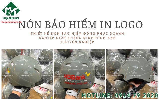 Khẳng định vị thế thông qua dịch vụ sản xuất nón bảo hiểm thiết kế