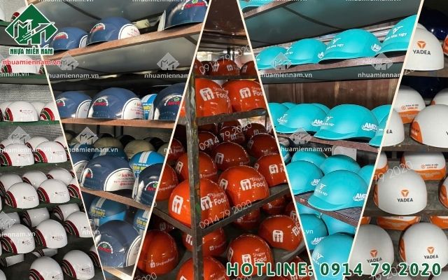 Quy trình làm việc chuyên nghiệp tại xưởng in nón bảo hiểm số lượng lớn