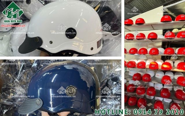 Sự khác biệt giữa hàng chợ và nón từ xưởng in nón bảo hiểm số lượng lớn