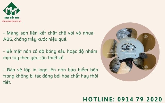Tại sao các doanh nghiệp ưu tiên chọn sơn hấp nón bảo hiểm để tăng độ bền?