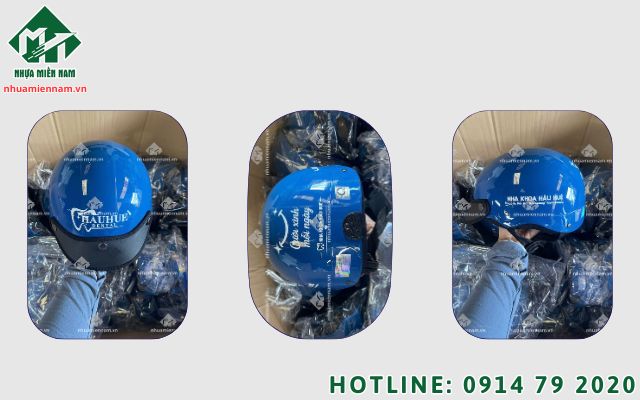 Tầm quan trọng của việc trang bị nón bảo hiểm in logo cho nhân viên và công nhân di chuyển hằng ngày