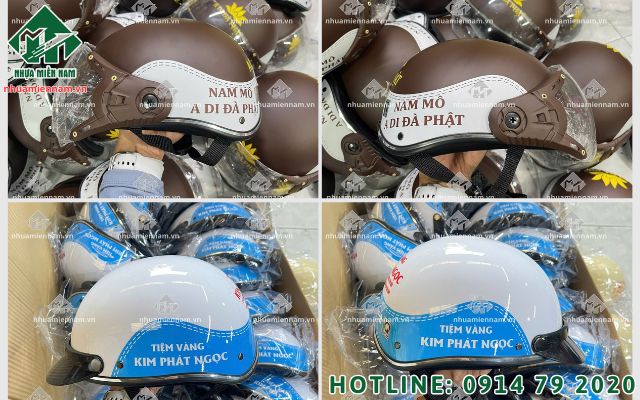 Tăng hiệu quả truyền thông nhờ thiết kế nón bảo hiểm theo yêu cầu đồng bộ