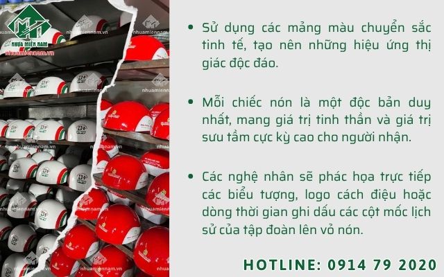 Tạo ấn tượng nhờ dòng nón bảo hiểm nghệ thuật phác họa