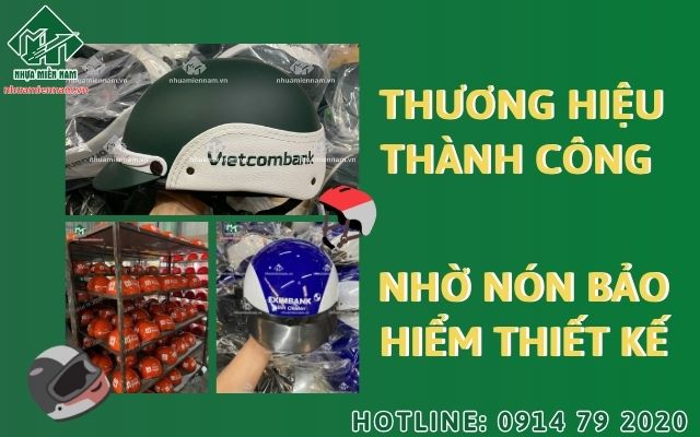 Những thương hiệu lớn đã thành công nhờ nón bảo hiểm thiết kế