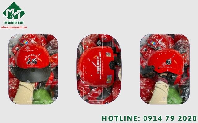 Tối ưu ngân sách thu mua quà tặng nhờ chọn xưởng in nón bảo hiểm giá tận gốc
