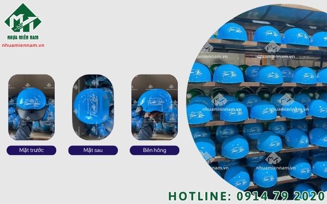 Tư vấn phát triển phân khúc cao cấp với dịch vụ sản xuất nón bảo hiểm 3/4 in logo độc quyền