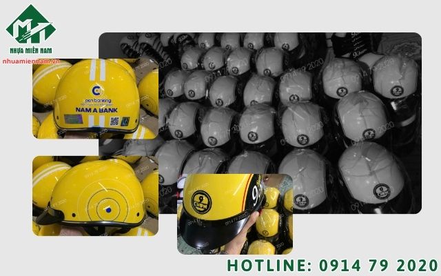 Ưu đãi đặc biệt khi đặt nón bảo hiểm in logo giá rẻ trong tháng này