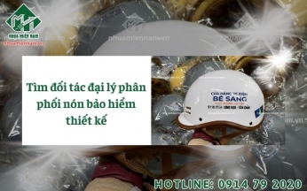 Tìm đối tác đại lý phân phối nón bảo hiểm thiết kế