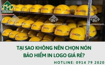 Tại sao không nên chọn nón bảo hiểm in logo giá rẻ?